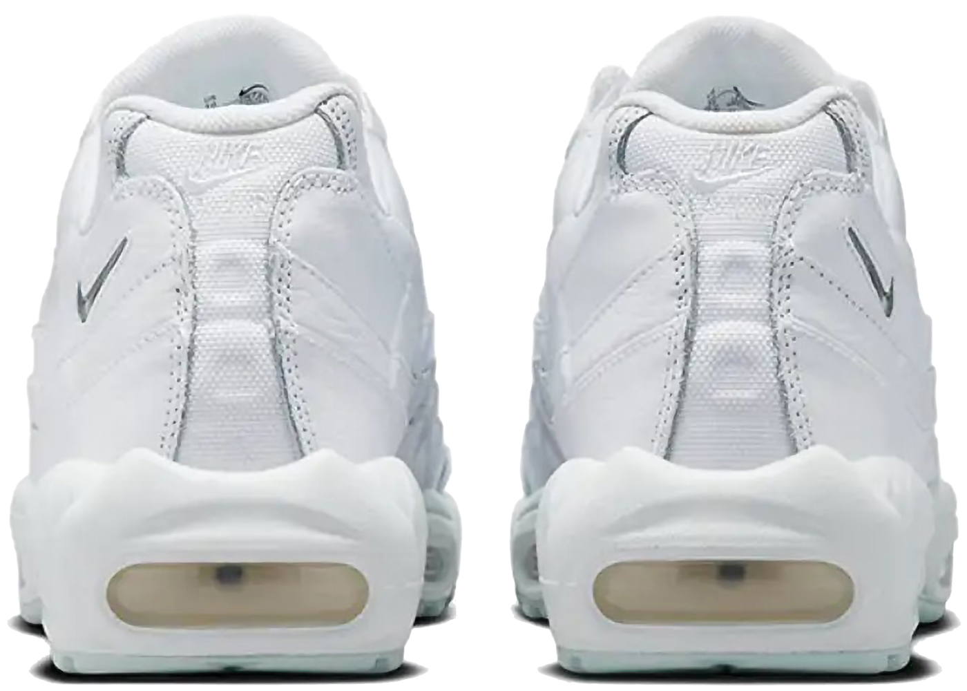 triple white nike air max 95