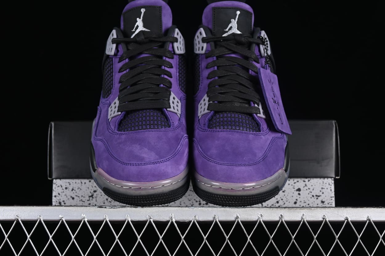 travis scott aj4 purple